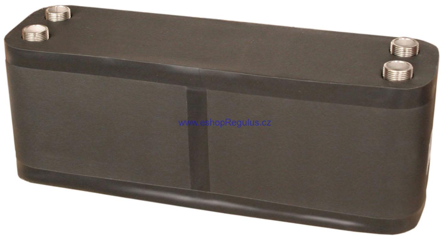Výměník deskový DV503-60E, 4krát G 1'' M - izolovaný - NA ZAKÁZKU