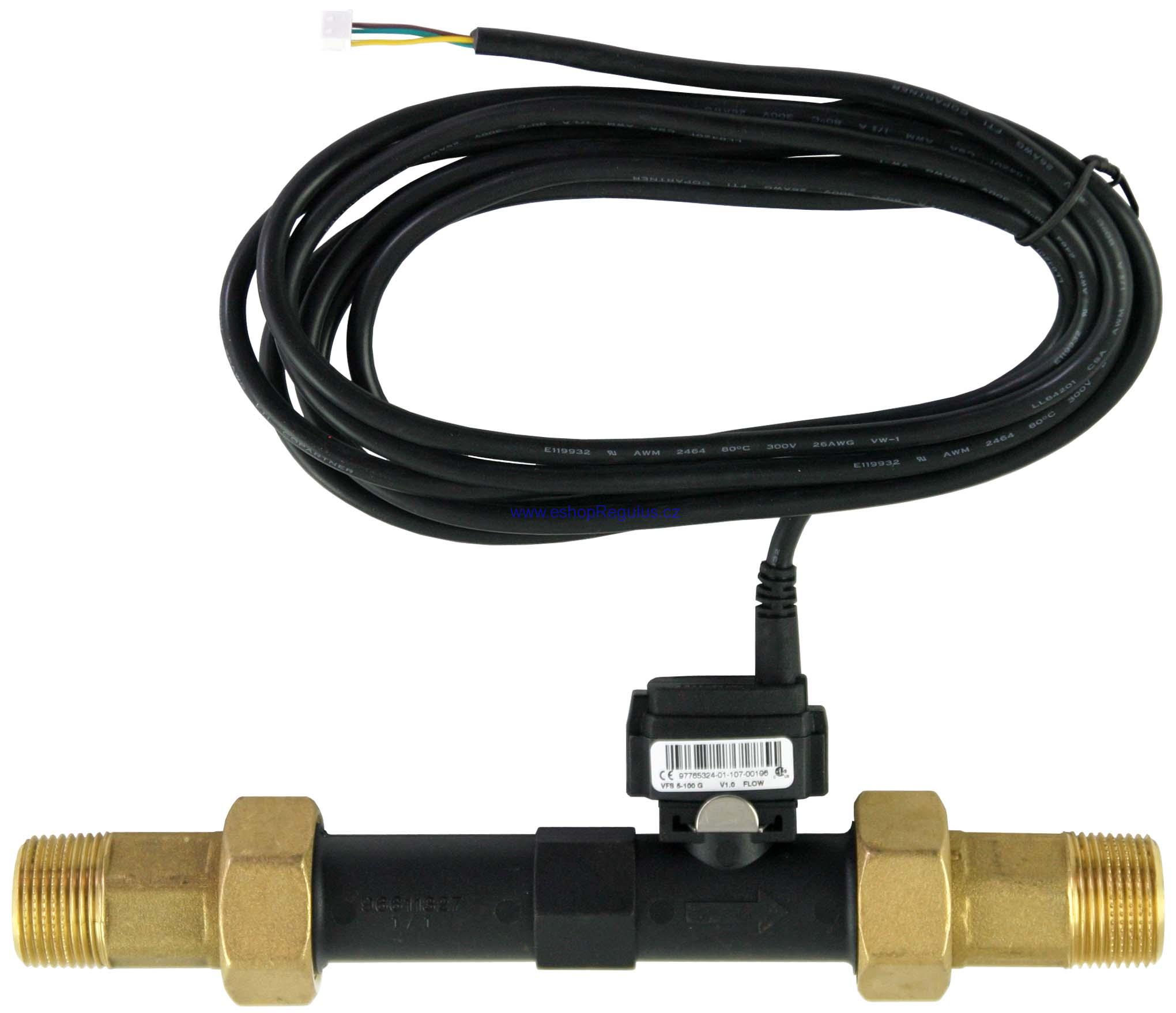 Průtokoměr VFS 5-100 l/min 1“, plast