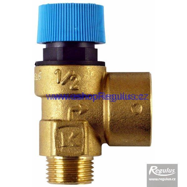 Pojistný ventil G 1/2“ M x 3/4“ F, 3 bar