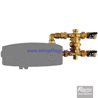 Sada pro připojení kotle k TSV/Regomatu, G 1''F, 2 ks kulových kohoutů