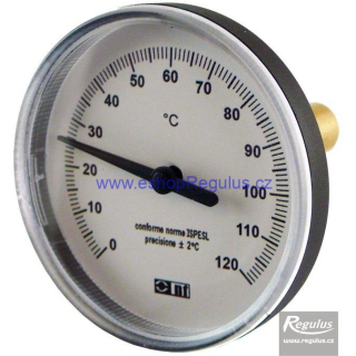  Teploměr pro zásobníky RBC, R2BC do jímky pr. 63-70, 0-120 °C